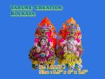 Clay, Decorative Ganesha Laxmi Murti