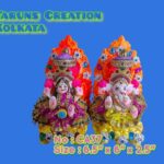 Clay, Decorative Ganesha Laxmi Murti