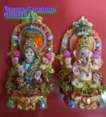 Decorative & Eco-Friendly Clay Laxmi Ganesha Murti