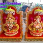Decorative & Eco-Friendly Clay Laxmi Ganesha Murti