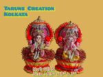 Exclusive clay Laxmi Ganesh murti