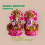 R120 laxmi Ganesh clay murti